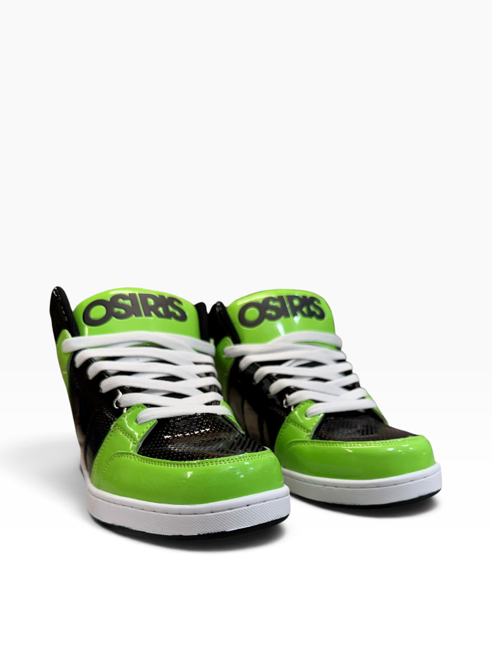 Osiris Skate Shoes Convoy Mid HJ.BTS.26 Green Black Mens Size 10 NEW